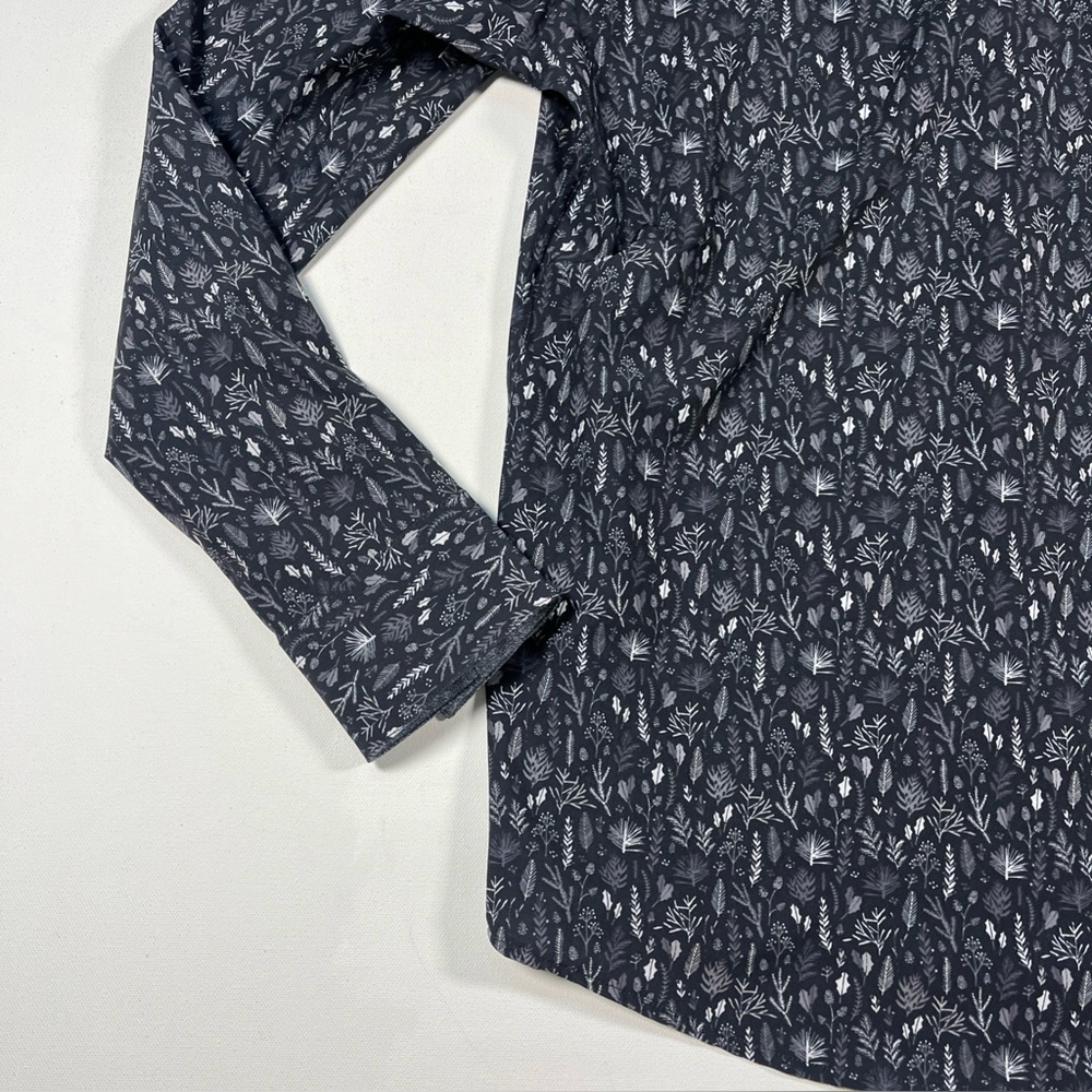 7 Diamonds Men's Black and White Patterned Button-Down Shirt - Picture 13 of 16